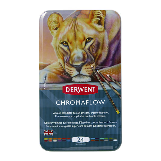 Värikynälajitelma 24 kpl Derwent - Chromaflow