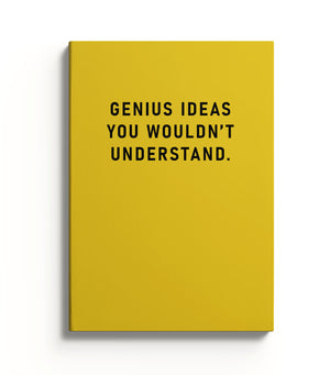 Notebook A5 Ohh Deer - Genious ideas, Perfectbound
