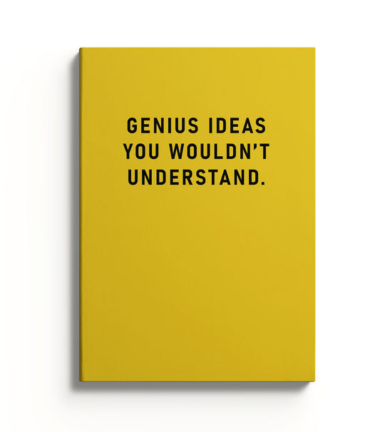 Notebook A5 Ohh Deer - Genious ideas, Perfectbound