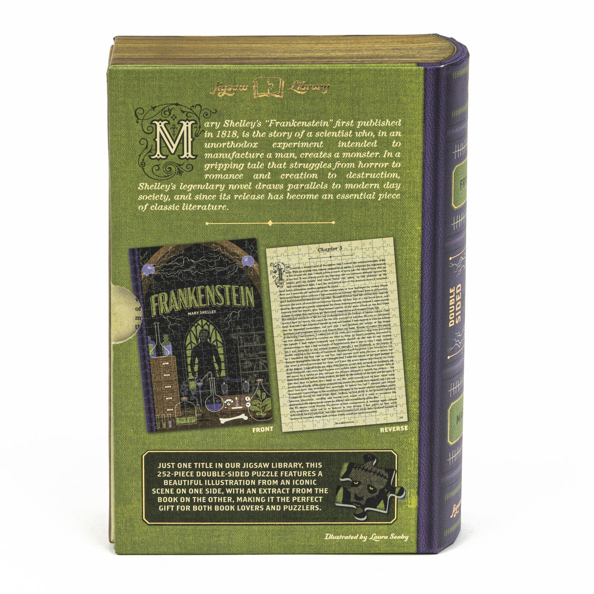 Palapeli 252 palaa Professor Puzzle - Frankenstein