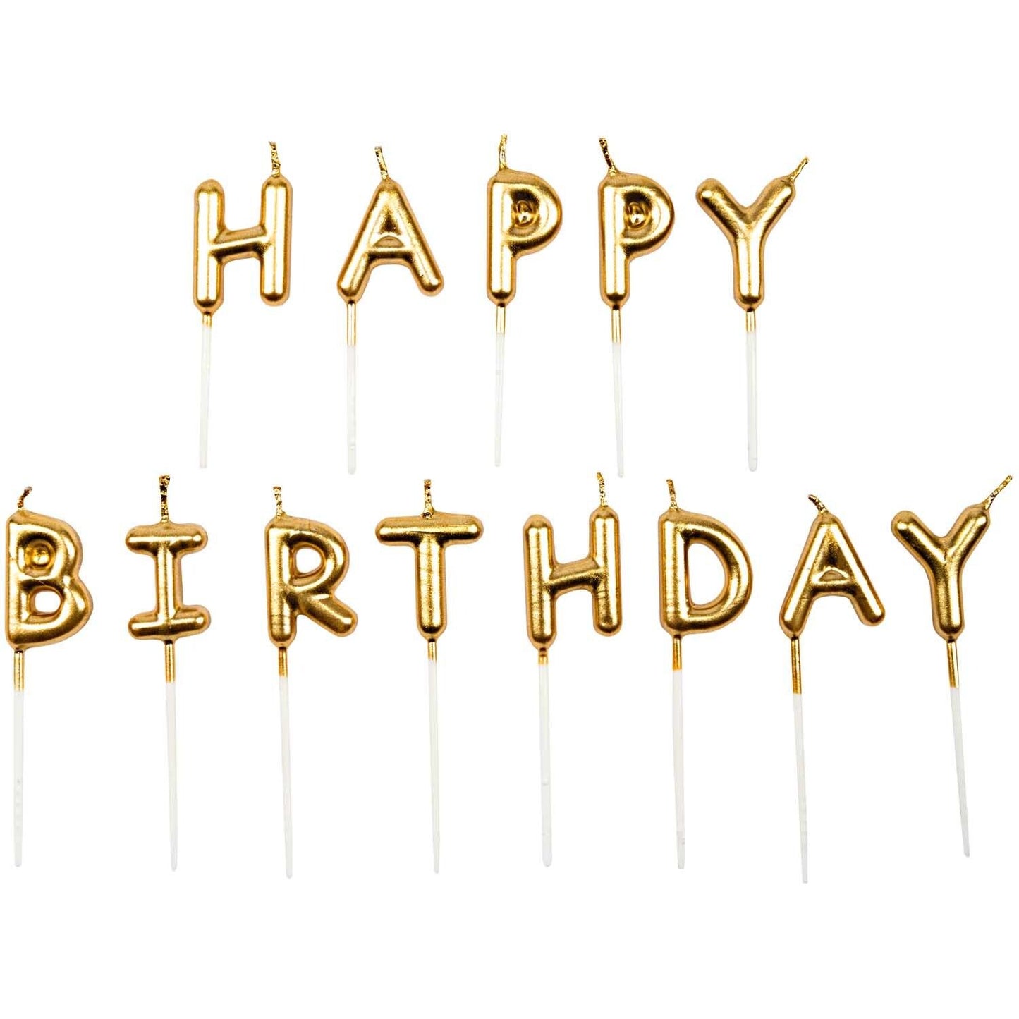 Cake candles Rico Design - Happy Birthday