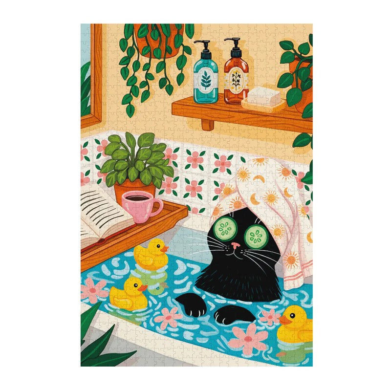 Puzzle Balvi 1000 pieces - Cat spa