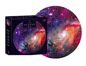 Jigsaw Puzzle 500 Pieces Interdruk - Round Galaxy
