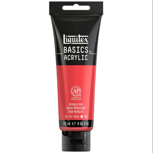 Liquitex Basics 118ml akryyliväri - Metallic Red