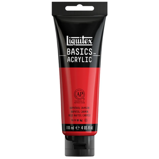 Liquitex Basics 118ml akryyliväri - 292 Napthol Crimson Blue Sha