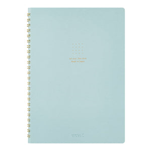 Dotted notebook Midori - Blue