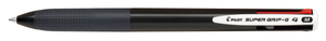 Ballpoint pen Pilot - Super Grip 4 colors black