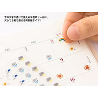 Sticker set Midori - Feelings weather