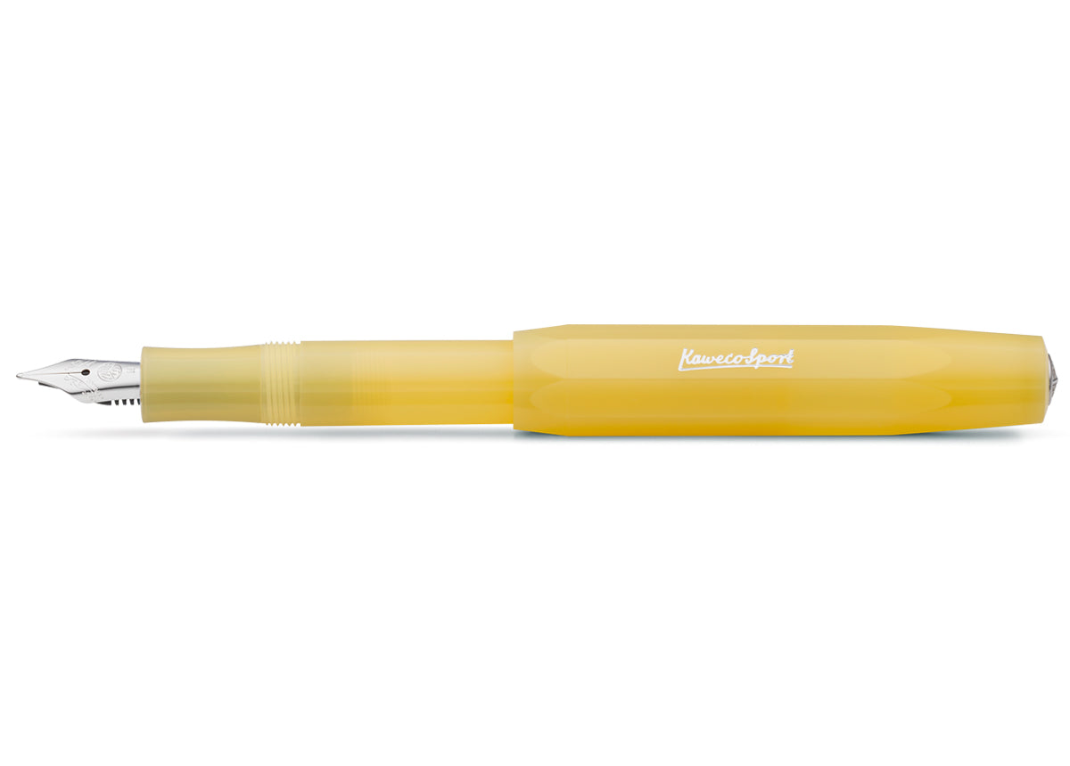 Fountain pen Kaweco Frosted Sport - Sweet Banana, Fine