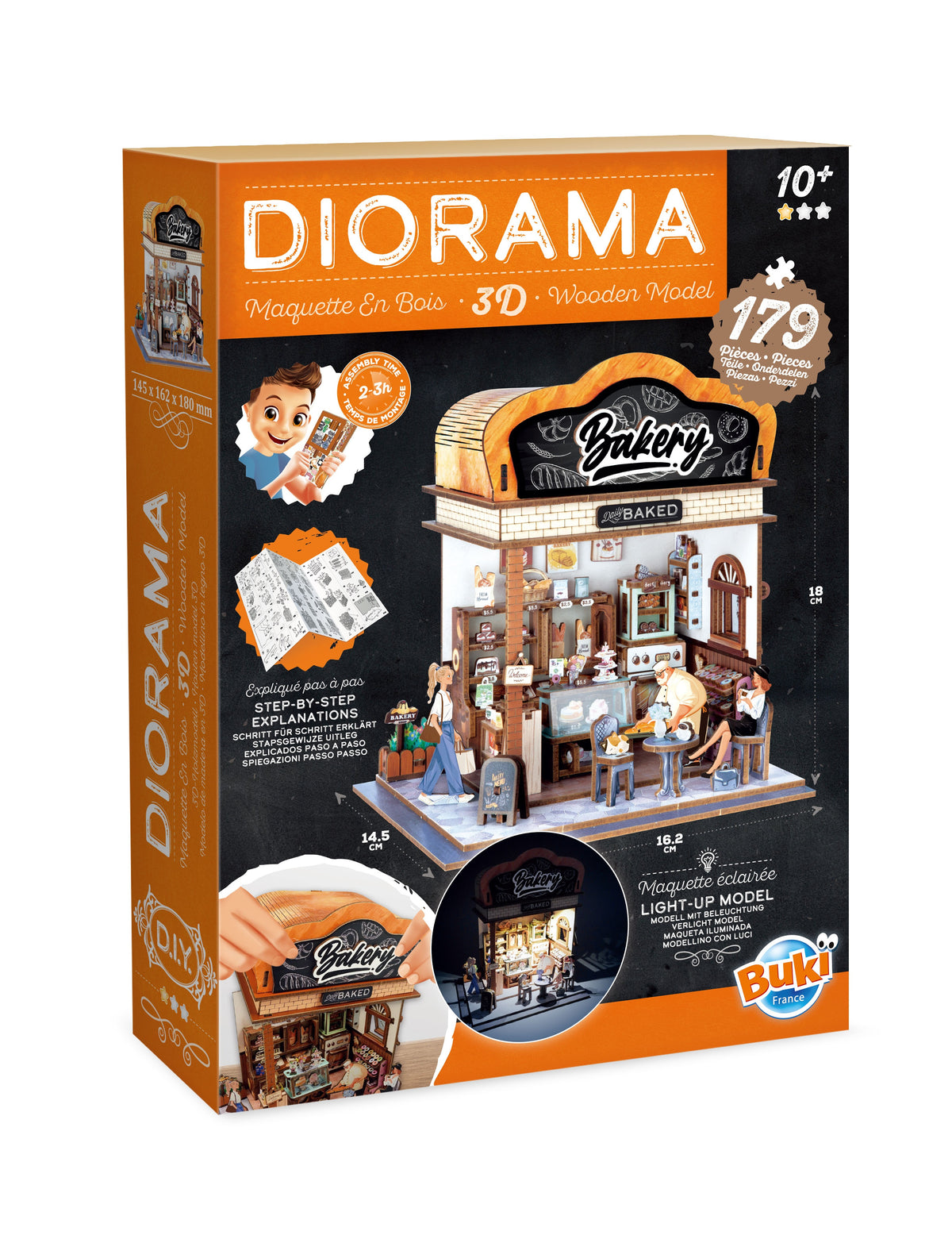 Diorama to assemble Buki - Bakery