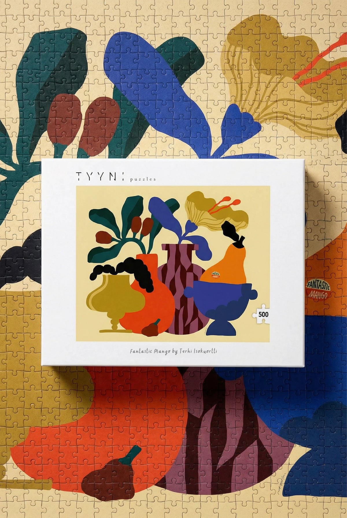 Palapeli 500 palaa Tyyni Puzzles – Terhi Isokuortti, Fantastic Mango
