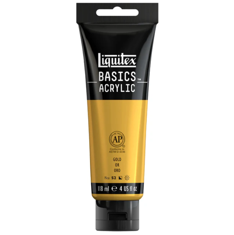 Liquitex Basics 118ml acrylic color - 051 Gold