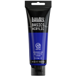 Liquitex Basics 118ml akryyliväri - 380 Ultramarine Blue