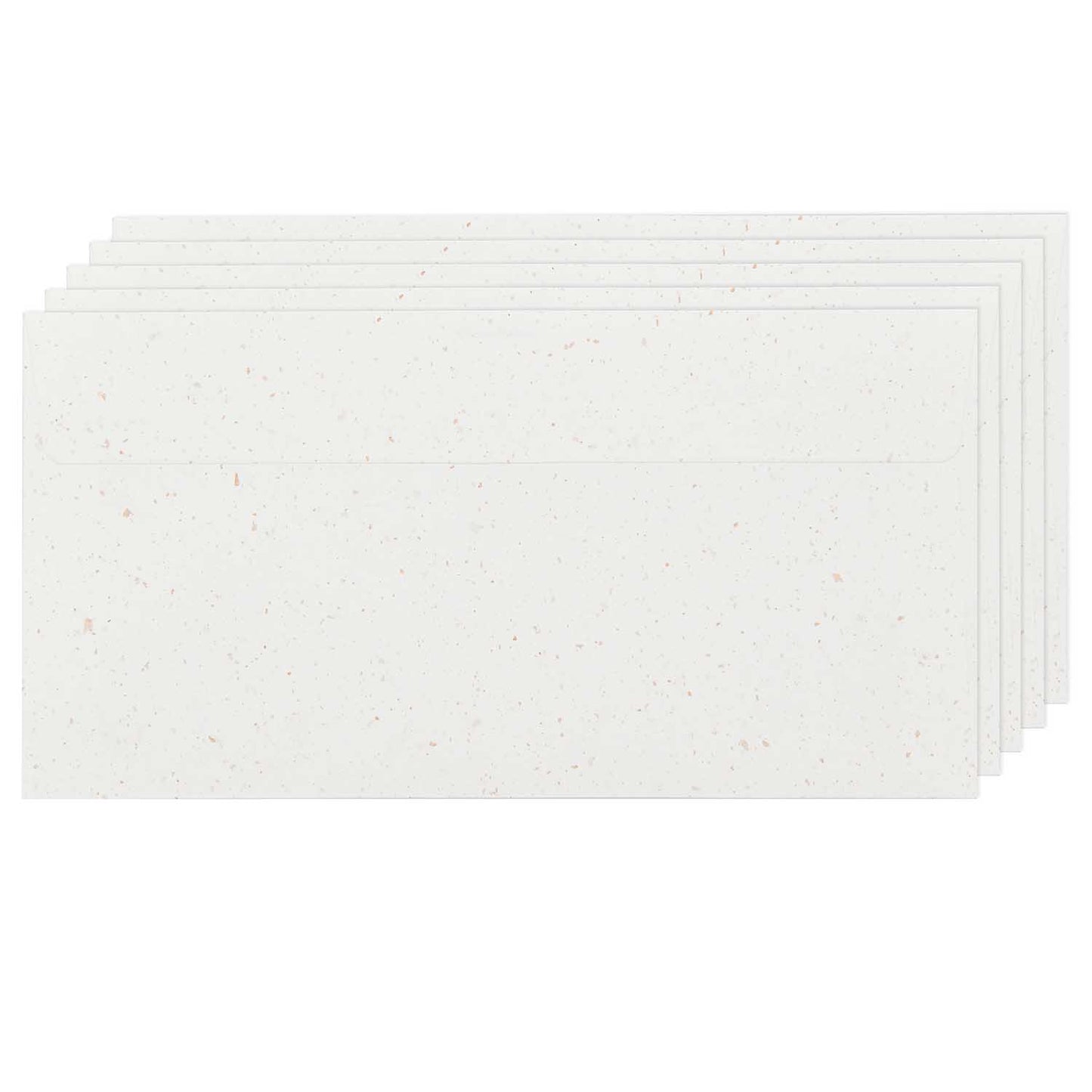 Envelope DL Rico Design - Off-white Rose Gold, 5 pcs