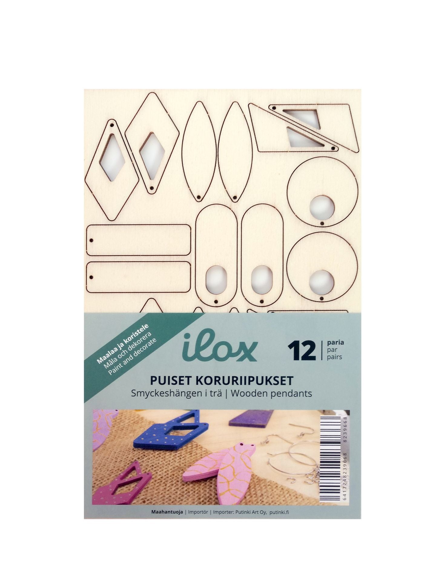 Korupohjat Ilox 12 paria - Graafiset