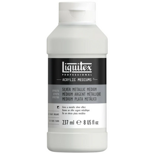 Painting Medium Silver Metallic Medium 237ml Liquitex