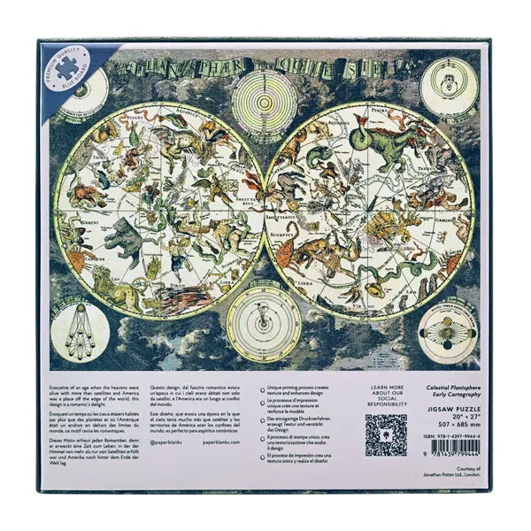 Jigsaw Puzzle 1000 pieces Paperblanks - Celestial Planisphere