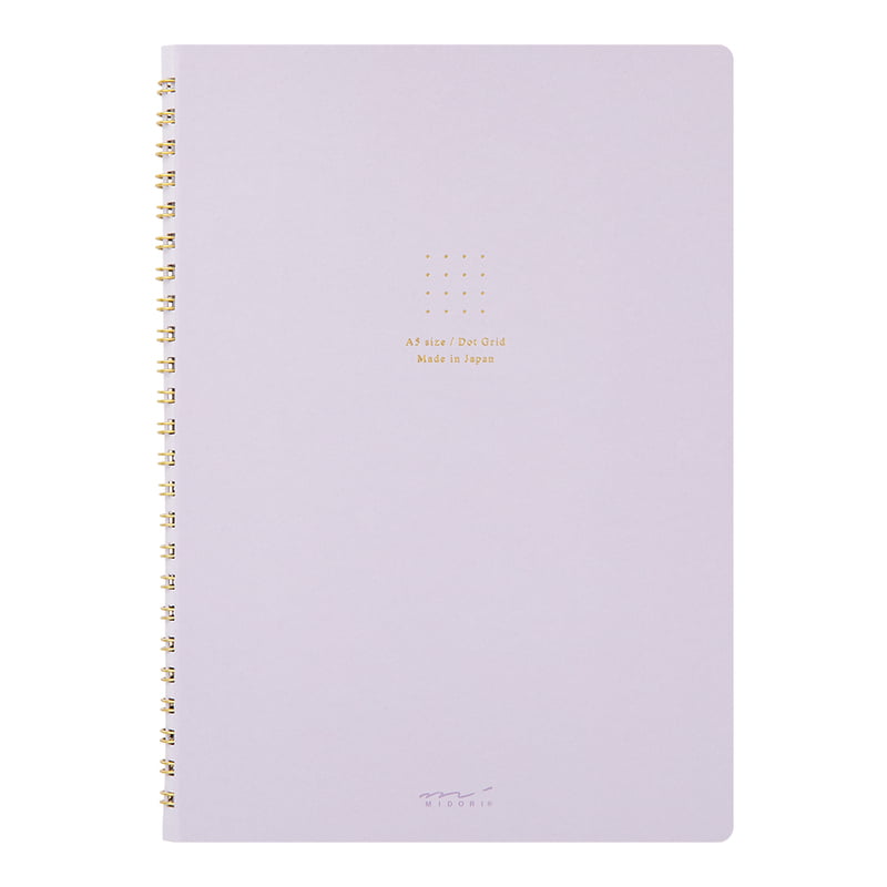 Midori Dot Notebook - Purple