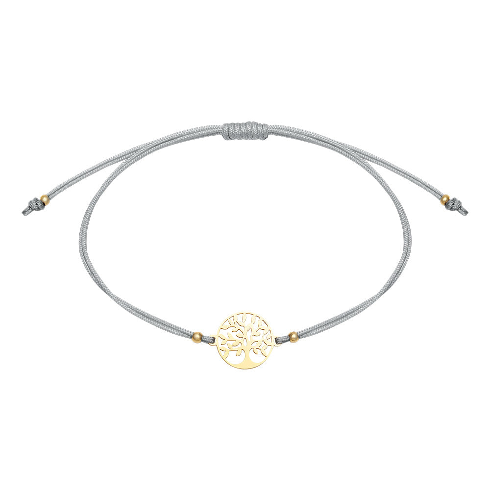 Bracelet HCA Be Happy - Tree of life, gold