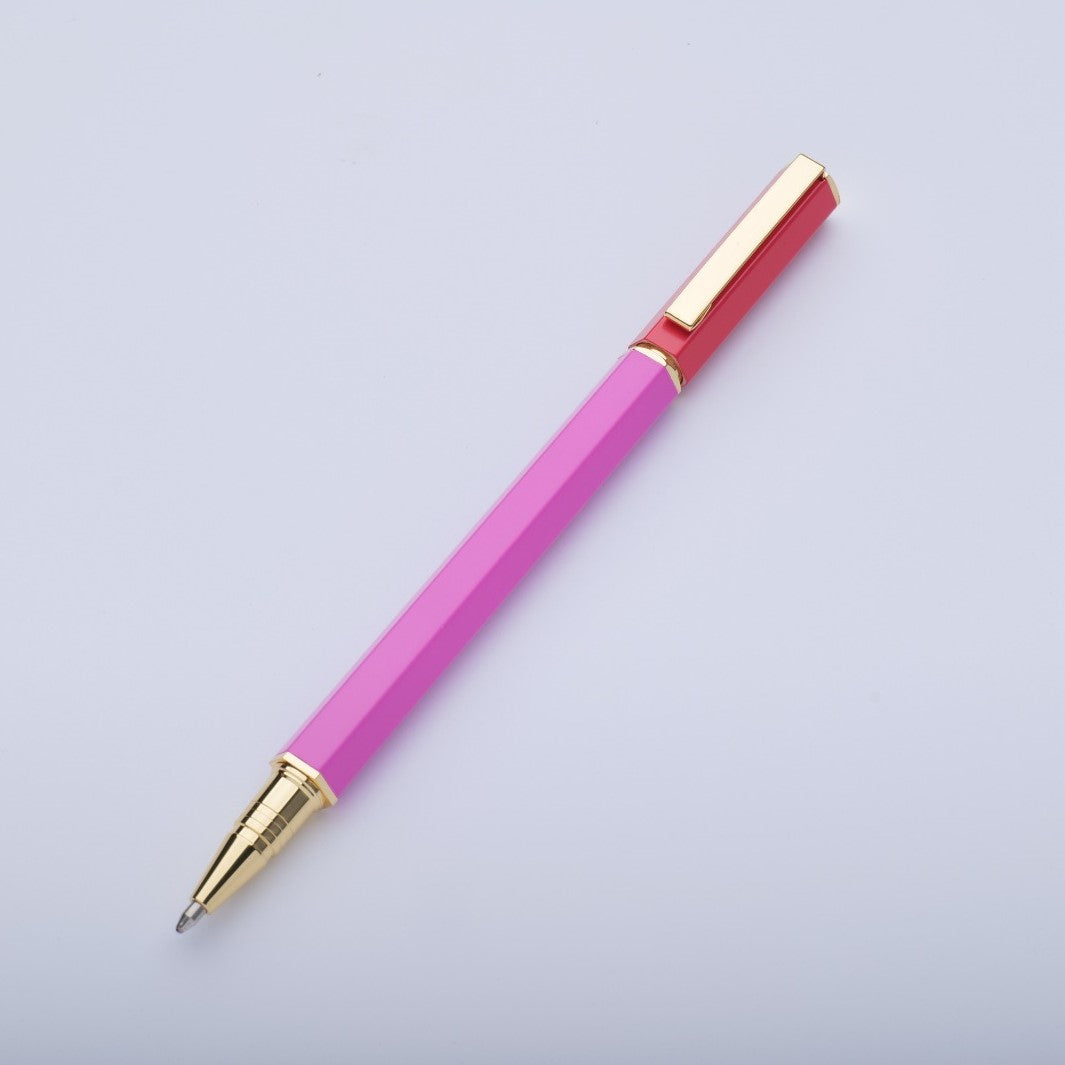 Ballpoint pen Yop &amp; Tom - Red & Pink