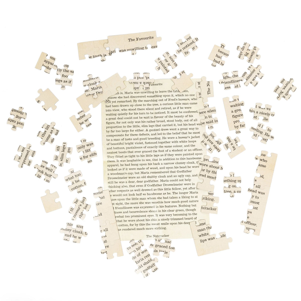 Puzzle 96 pieces Professor Puzzle - The Nut Cracker