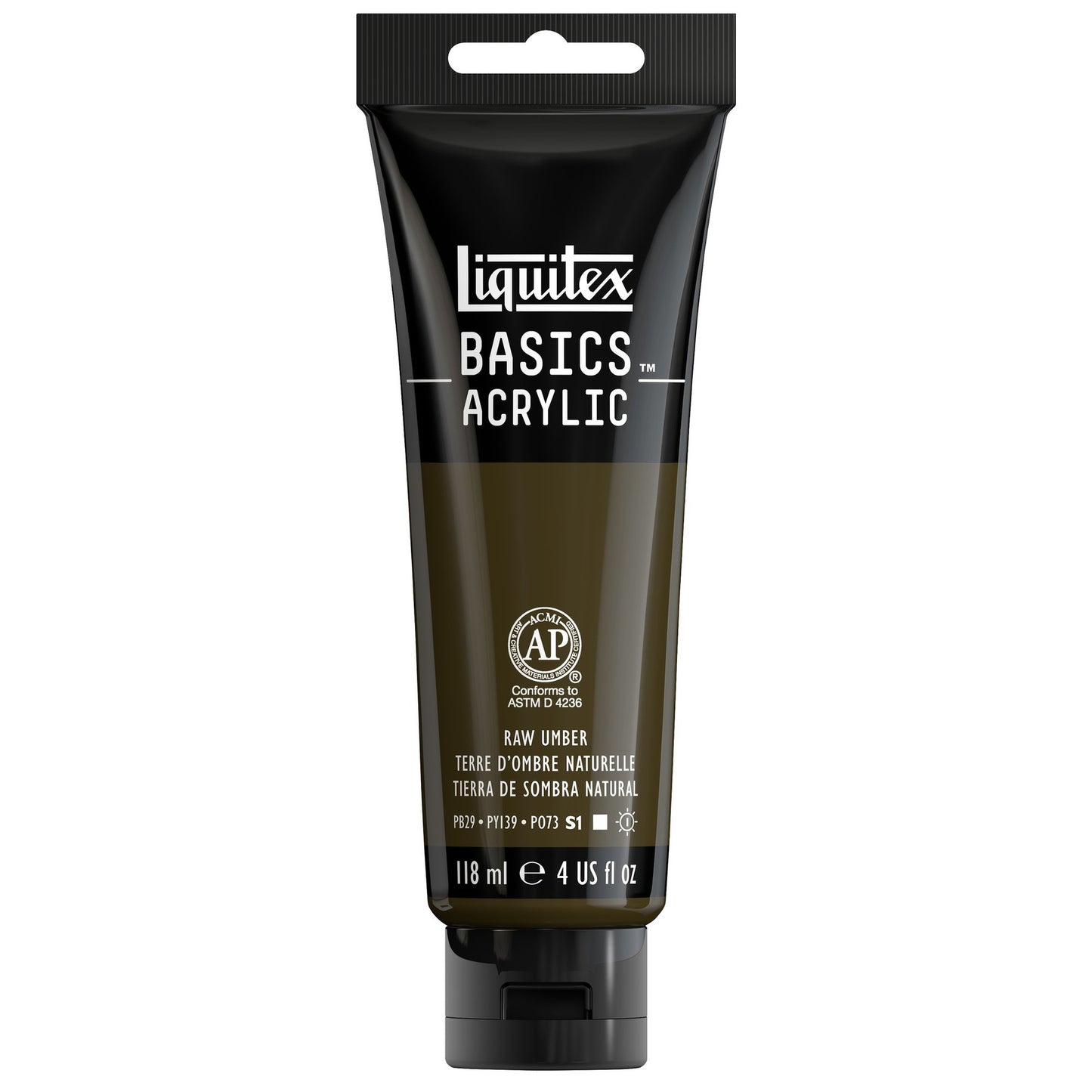 Liquitex Basics 118ml akryyliväri - 331 Raw Umber