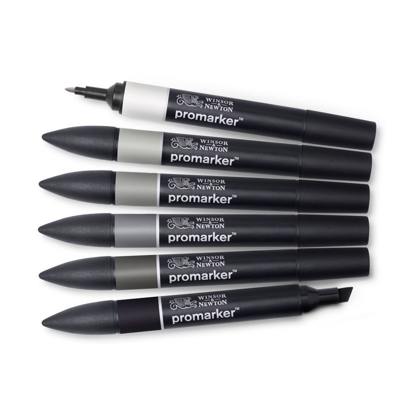 WN Promarker Neutral tones 6-lajitelma