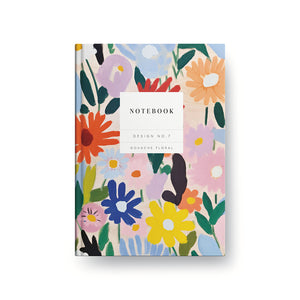 Notebook Ohh Deer - Kaleido Gouache Floral, A5