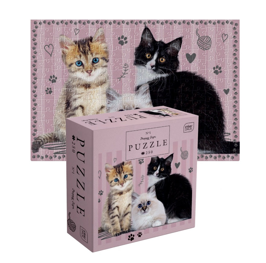 Jigsaw Puzzle 250 Pieces Interdruk - Puppy sign 1