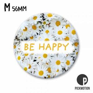 Magnet Pickmotion M - Flowers, Be happy