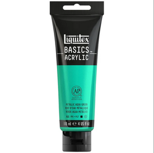 Liquitex Basics 118ml akryyliväri - Metallic Aqua Green