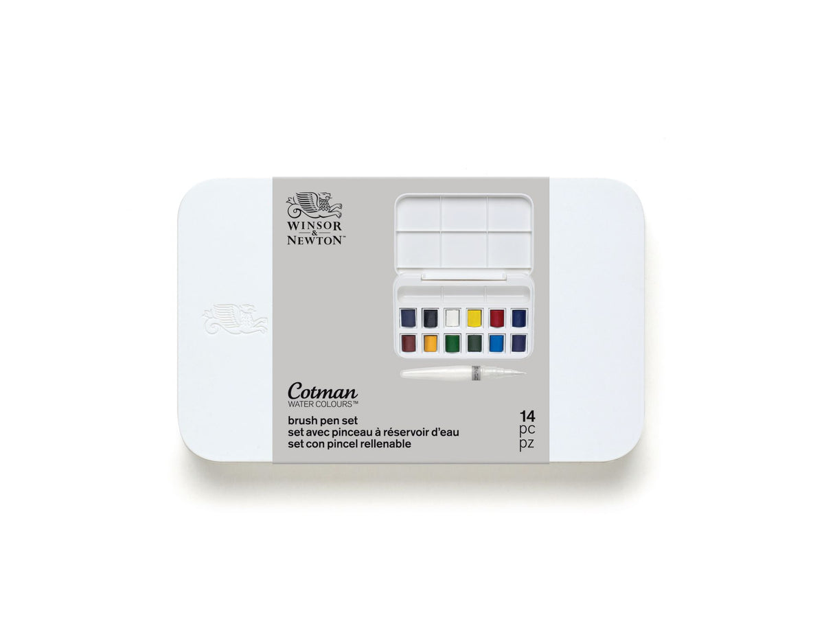 Watercolor set WN Cotman - 12 half buttons