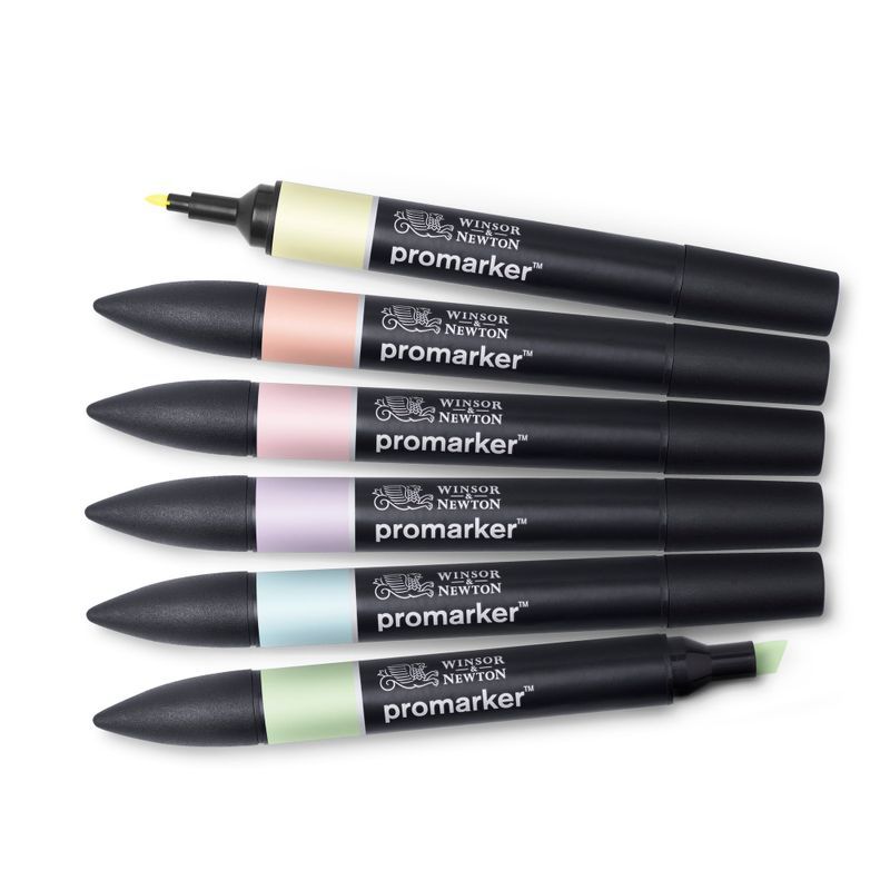 WN Promarker Pastel tones 6-assortment