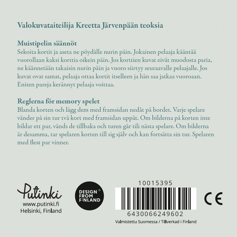 Memory game Putinki Järvenpää - Whispering