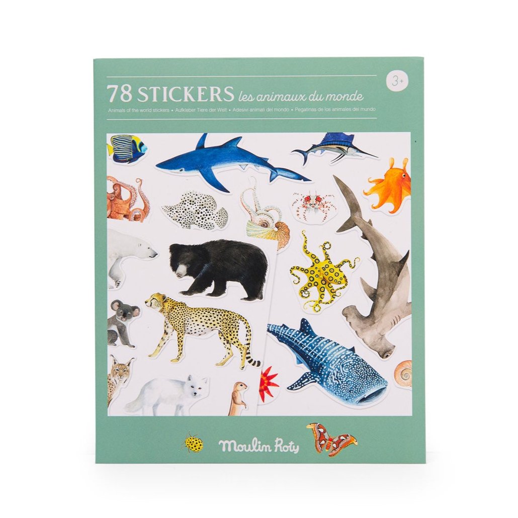 Sticker pack Moulin Roty - Animals