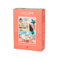 Palapeli Balvi 1000 palaa - Cat cafe