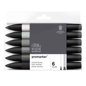 WN Promarker Neutral tones 6-assortment
