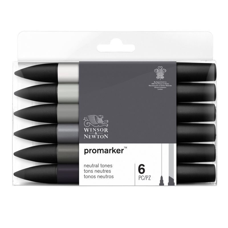 WN Promarker Neutral tones 6-lajitelma