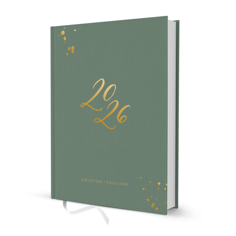 Weekly diary A5 2026 Putinki Calligraphy studio