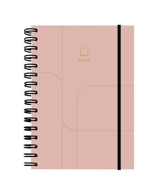 Muistikirja Putinki Design - Priima Vanha Roosa