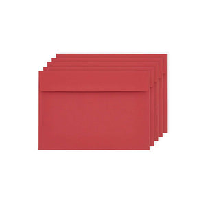 Envelope C6 Rico Design - Red, 5pcs