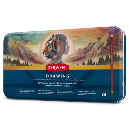 Värikynälajitelma 36 kpl Derwent - Derwent Drawing