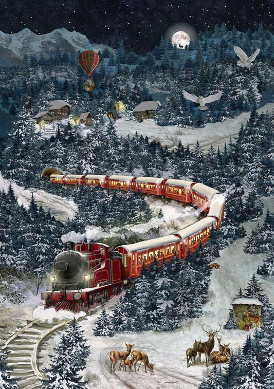 Christmas calendar A4 Coppenrath - The Christmas Express