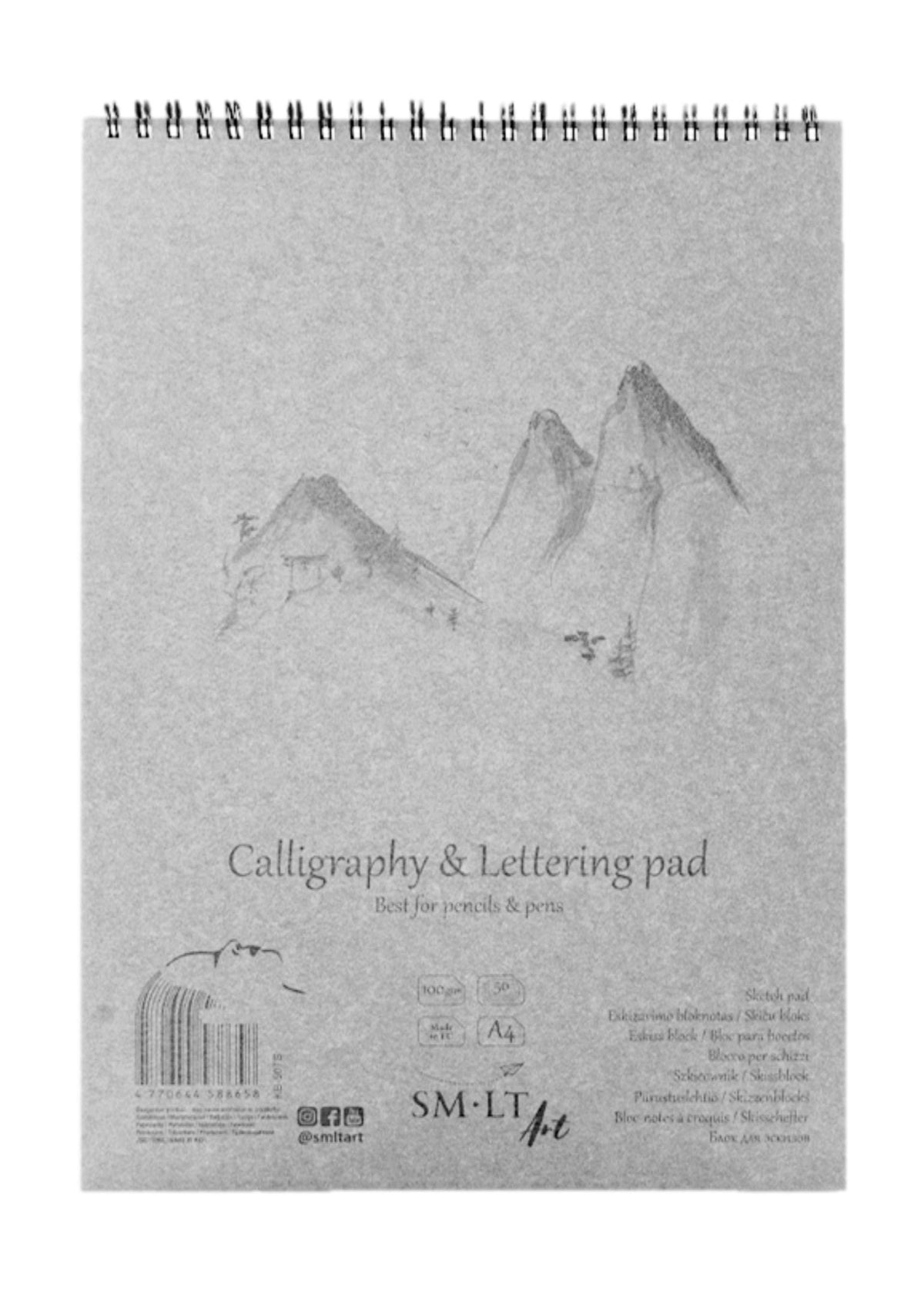 Calligraphy pad A4 SMLT - 100g