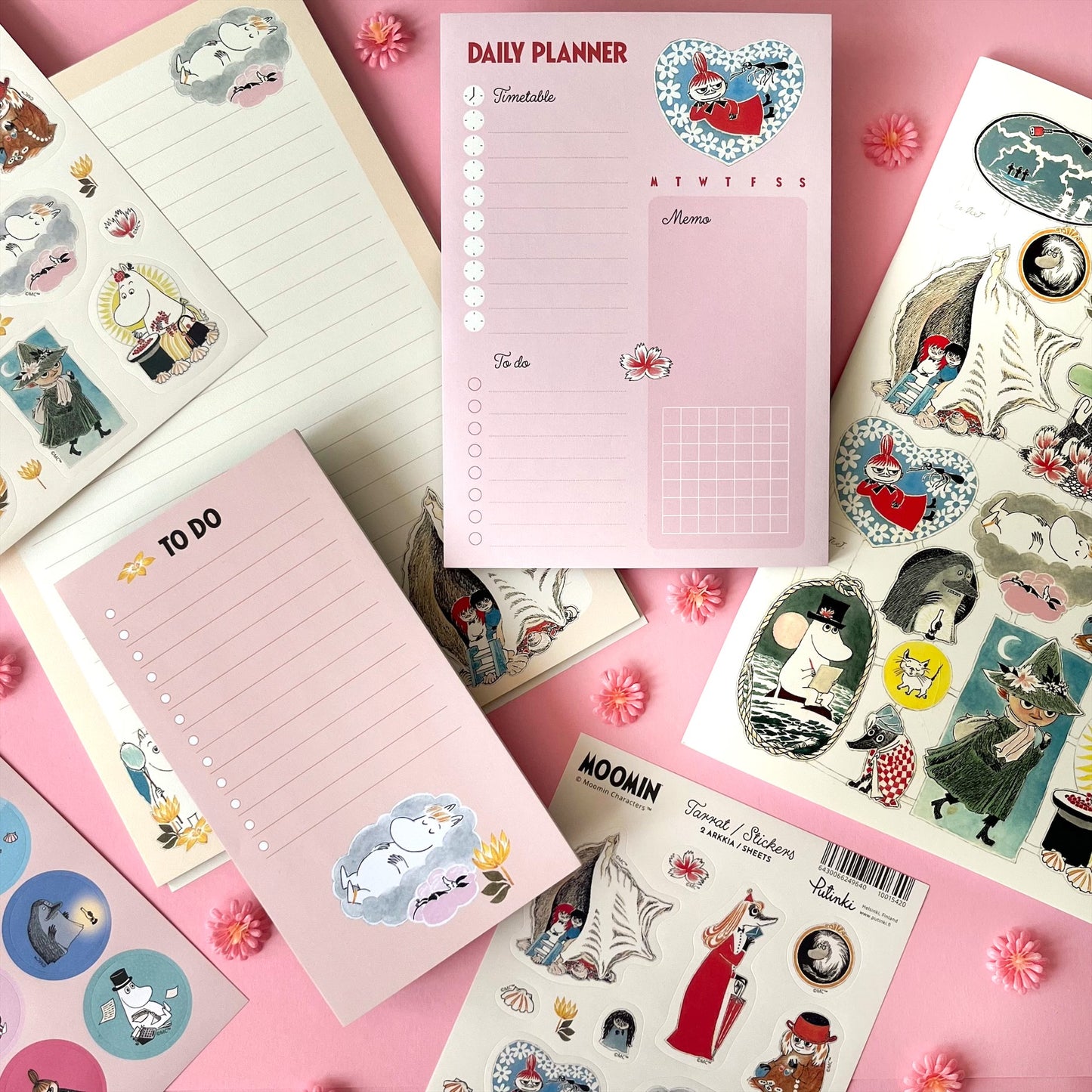Writing pad A4 Putinki Moomin - Characters
