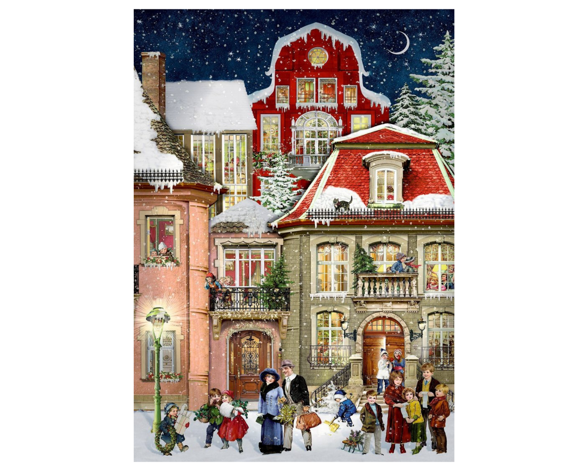 Joulukalenteri A4  Coppenrath - In the Christmas Avenue