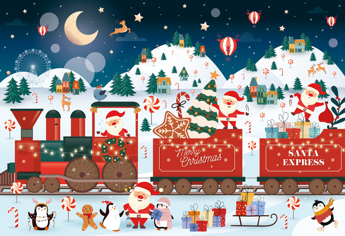 Palapeli Interdruk - Santa Express