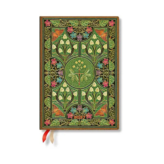 Viikkopäivyri Midi 2027 Paperblanks 12kk - Poetry in Bloom