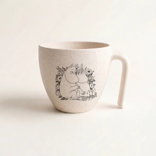 Mug Skandino Paussi Moomin - Moomintroll and Snorkmaiden Flower Field