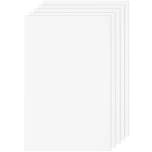 Cardboard A4 Rico Design - White, 5 pcs